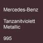 Preview: Mercedes-Benz, Tanzanitviolett Metallic, 995.